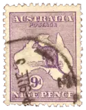 Australia, 1913 (9d, violet)