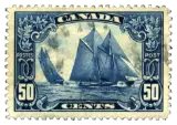 Canada, 1929 (50 cents, Bluenose)