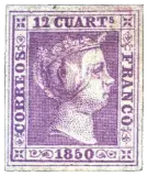 Spain, 1850 (12 cuartos)