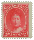 Hawaii, 1883 (1 dollar, Queen Emma)