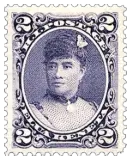 Hawaii, 1891 (2 cents, Liliʻuokalani)