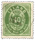Iceland, 1876 (40 aurar)