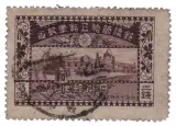 Japan, 1921 (3 sen, postal jubilee)