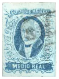 Mexico, 1856 (half real)