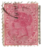 New Zealand, 1882 (1d, red)