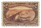 United States, 1898 (2 dollars, bridge)