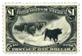 United States, 1898 (1 dollar, cattle)