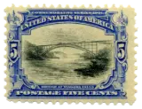 United States, 1901 (5 cents, Niagara)