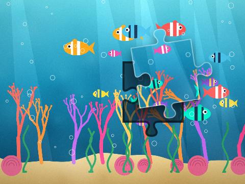 Coral reef, an original illustration